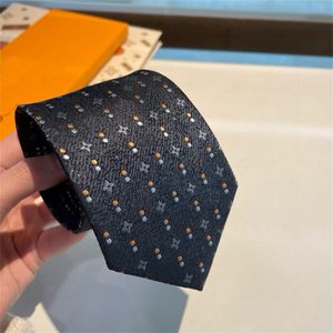 2024 New Men Ties Fashion Silk Tie 100% Designer Coldie Jacquard Classic Classic Woven Mandmade Coldie for Men Wedding Mariage Casual and Business Neckties avec boîte d'origine