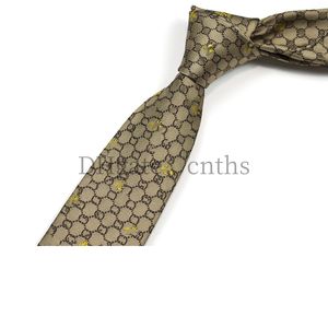 2024 NIEUWE MANNEN TIES Fashion Silk Tie 100% Designer NecTie Jacquard Classic geweven handgemaakte stropdas voor mannen Wedding Casual en zakelijke stropdassen met No Box