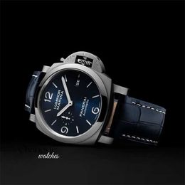 2024 New Men Watches High-Quality Steel Luxury Quartz Chronograph Movement Movees Pererei Lumino Series PAM01313 Watch Automatic Mechanical Mens Watch 44mm Bare W