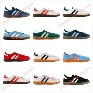 2024 Nouveaux hommes femmes baskets intérieures Designer Handball Spzl Chaussures Bold Glow Pulse Mint Rose Core Black Blanc Solaire Super Pop Pink Presque Sports Trainers Sneakers