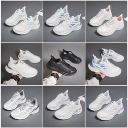 2024 NIEUWE MANNEN VROUWEN SCHOENEN WACHTEN Running Running Flat Shoes Soft Sole Fashion White Black Pink Bule Comfortabele sport Z32 GAI