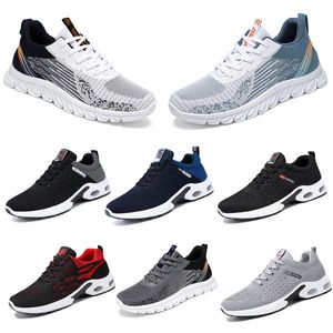 2024 nuevos hombres mujeres zapatos senderismo correr zapatos planos suela suave negro blanco gris cómodo moda antideslizante dreamitpossible_12