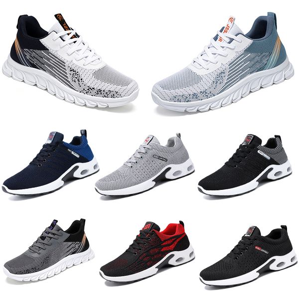 2024 nouveaux hommes femmes chaussures randonnée course chaussures plates semelle souple mode noir blanc rouge bleu confortable mode antidérapant grande taille