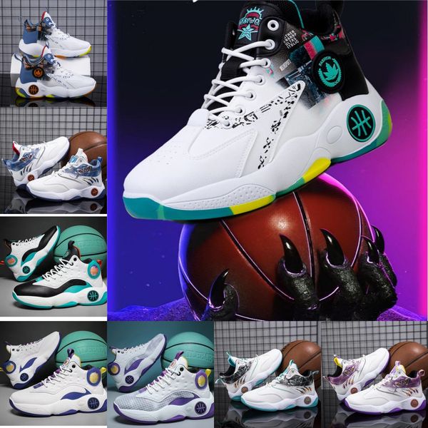 2024 NOUVEAU Chaussures de basket-ball pour hommes Wheat University Blue Wheat élevé Court Purple Starfish He Got Game Hyper Royal formateurs baskets de sport 39-45