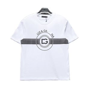 2024 Nouveaux hommes Couturier Lâche T-shirt surdimensionné Vêtements Mode Top Mens Casual Poitrine Lettre brodée Chemise de luxe Street Short manches Mens M-3XL # 86