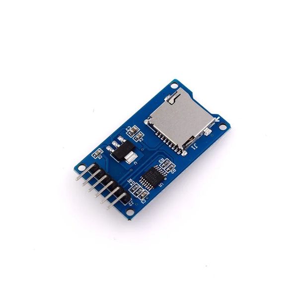 2024 NOUVEAU MICRO SD STORGER STOCKING BANDE MICRO SD TF TF Card Memory Shield Module SPI pour Arduino pour Arduino SD Module d'extension pour Arduino