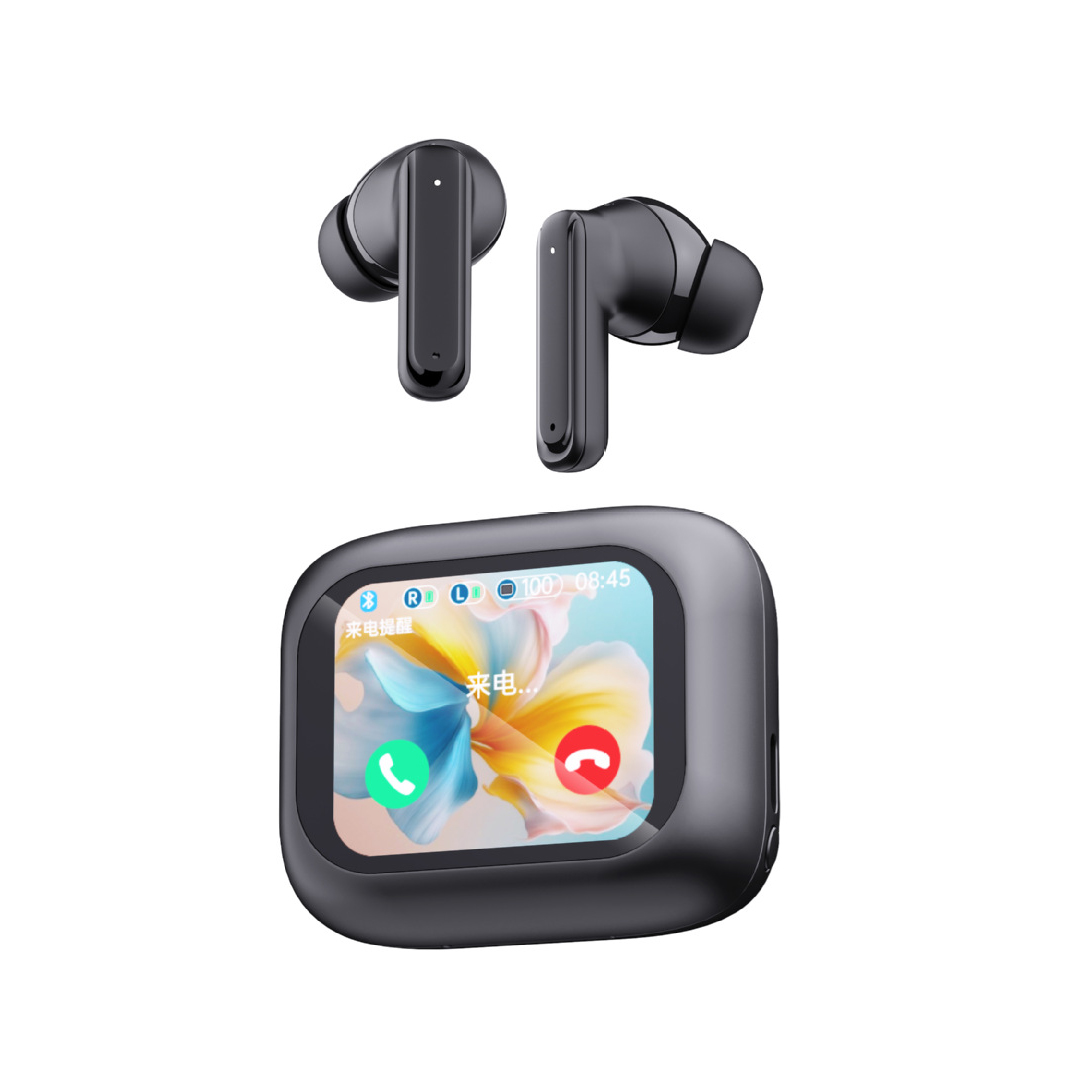 2024 Neues Modell M6 Ohrhörer Wireless Smart Sport Headphones Elektronik ANC Touchscreen Ohrhörer Gaming -Rausch -Stornierung wasserdichtes Headset