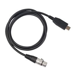 2024 Nouveau nouveau câble microphone 2m 3m 6ft 10ft, USB mâle à xlr convertisseur de liaison micro feme