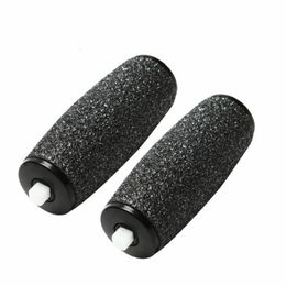 2024 NEW NEW 4pcs Extra Coarse Replacement Refill Roller Head Dark Gray For Electric Pedicure Foot File Toolsfor Extra Coarse Roller Headfor