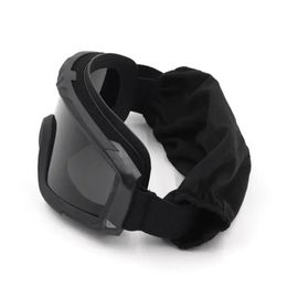2024 Nuevas nuevas gafas tácticas con ventilador Anti-Fog Military Airsoft Paintball Safety Protection Gafas Eyewear- Airsoft militar