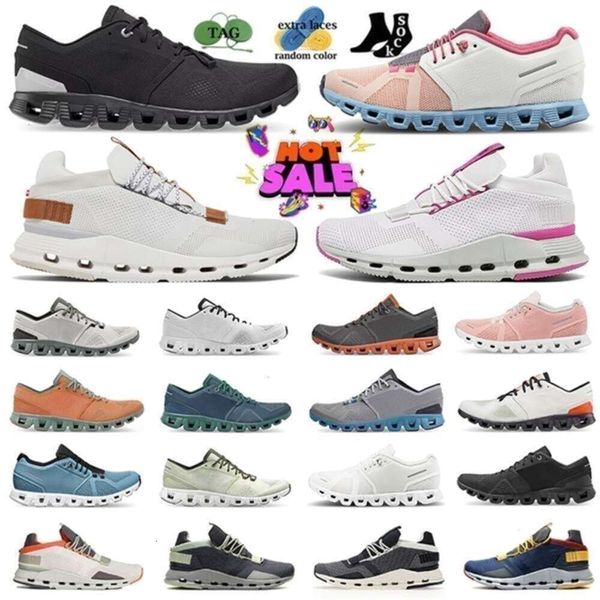 2024 Nouveau sur 2023 Hommes Femmes Chaussures de course Nova Clouds Cloudnova Designer Baskets Rose Triple Noir Blanc Bleu Hommes Femmes Sports de plein air Baskets Free Shi