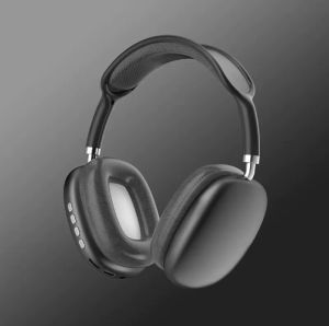 2024 Nieuwe P9 Pro Max Wireless Over-Ear Bluetooth verstelbare hoofdtelefoons Actieve ruisonderdrukking Hifi Stereo Sound voor reiswerk eenvoudig