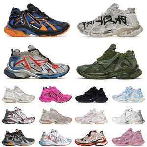 2024 NIEUW PLATFORM MERK HULT SCHOENEN TRACK LUNNERS 7.0 MANNEN Women Multicolor Black White Blue Orange Fuchsia Pink Ancien Trainers Big Size Sneakers