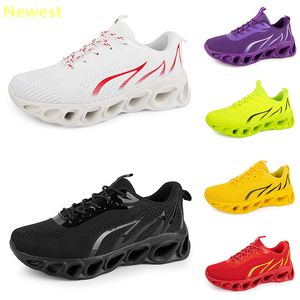 2024 nouveau plus chaussures de course hommes femme blanc rouge marine crème rose gris baskets fond souple respirant GAI