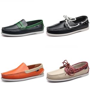 GAI – chaussures de voile en cuir respirantes et décontractées pour hommes, baskets de styliste de haute qualité, nouvelle collection 2024