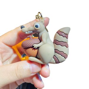 2024 NIEUW PRODUCT Hot Selling Comics Creative Keychain Elephant Squirrel Bag Pendant Keychain Small Gift Wholesale