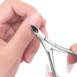 2024 NIEUW PROFESSIONELE roestvrijstalen cuticle nagel nagel knipper klipper nail art manicure pedicure care trim plier snijder schoonheid schaar gereedschap-