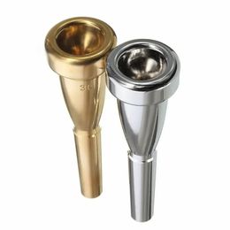 2024 Nieuwe professionele trompet Mondstuk Meg 3C/5C/7c Grootte voor Bach Beginner Musical Trumpet Accessoires Onderdelen of vingeroefening voor Bach