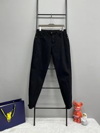 2024 nieuwe paarse jeans denim broek heren jeans ontwerper Jean heren zwarte broek high-end kwaliteit recht ontwerp retro streetwear casual joggingbroek ontwerpers 28-36