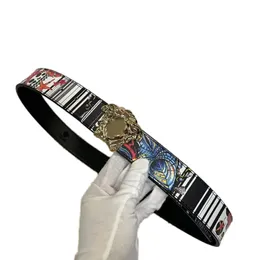 2024 nouvelle qualité ceinture argent plaqué animal aiguille boucle designer ceinture homme de qualité supérieure cinturones litchi motif business sangle femme noir fa0106 E4