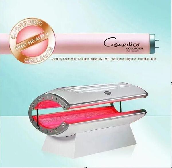 2024 Nouvelle lumière LED rouge Photodynamique PDT Whitening and Tanning Spa Capsule 660/850 nm Cabine Cabine Retournation Rébarbanteur