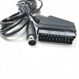 2024 Nieuwe RGB Scart Lead Cable voor Sega -Mega Drive 2 -Genesis 2 Megadrive 2 MD2 RGB AV Scart Cable 1.8M D11 20 Dropshipping- voor Genesis 2