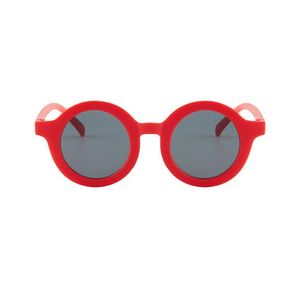 2024 Nuevas gafas de sol de marco redondo Colores de dulces Gafas de sol