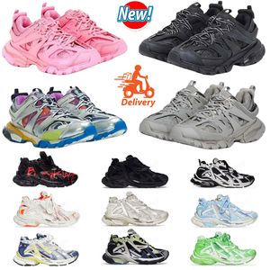 2024 Nieuwe loper 7.0 Dress Shoes Graffiti Black Bourgondisch leer grijs licht paarse neon wit luxe merk dames mannen loper sneakers trainers