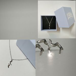 2024 Nieuwe S925 Sterling Zilver Modieuze Stijl Uniek Ontwerp Nieuwste Taylor 1989 TS Seagull Ketting Hanger met Verpakking Cadeau