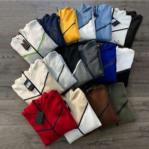 2024 Nouvelle saison Tech Fleece Haute Qualité Pantalons pour hommes Designers Sweats à capuche Vestes Sports Space Coton Sweat à capuche Full Zip Jacket Fashion555