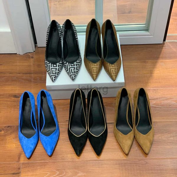 Chaussures en cuir véritable pour femmes, escarpins à talons Super hauts et fins, de luxe de styliste, nouvelle collection printemps-automne 2024