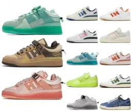 2024 nieuwe Schoenen Forum Low 84 Dames Heren Bad Bunny Buckle Forums The First Cafe Easter Egg Back to School Wit Zwart Koningsblauw Groen Platform Sport Sneakers 36-45