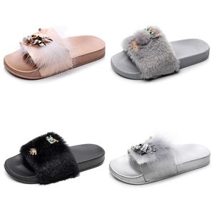 2024 Nouvelle plate-forme de sandale Slipper Raphia Slipper Designer femme hommes Summer Flats talon Casual Tongs piscine extérieure Slider chaussures de plage GAI