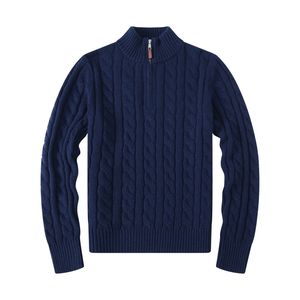 2024 Nouveau petit cheval marque brodé cardigan pour hommes pull pull designer polos vêtements d'extérieur classiques mode tricot bouton tricot