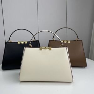 2024 Nieuwe Effen Kleur Handtas Super Vezel Hoog Materiaal Grote Gouden Baksteen Luxe Designer Tas Casual Praktische Crossbody Tas met één schouder