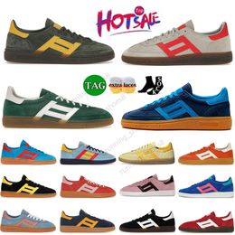 2024 NIEUWE SPEZIALS HANDBALL SPEZIAL platte loafers bijna gele scharlaken marine gom aluminium arctische nacht schaduwbruin lage platform casual schoenen sneakers sportschool schoenen