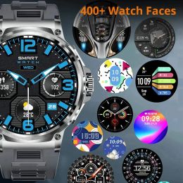 2024 Nieuwe sport Smart Watch Men 710 Mah Big Battery 400+ Dial Blood Druk Blood Oxygen Originele smartwatch voor Android iOS