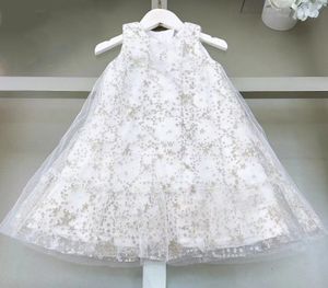 Robe de princesse sans manches pour filles, imprimé mignon, nouvelle collection printemps été 2024