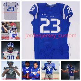 2024 Nieuwe stijl voetbalshirts BattleHawks op maat gemaakte truien Mike Panasiuk Freedom Akinmoladun Damion Daniels Lavert Hill Lacale London Gelen Robinson