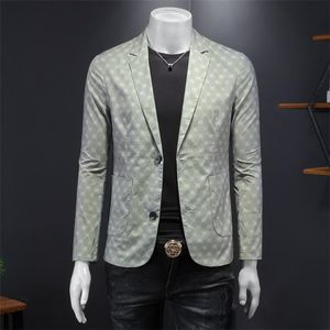 2024 Nieuwe stijl Herenpakken modeontwerper Blazers Man Classic Letter Bloemprint Luxe jas lange mouwpakken voor mannen zakelijke jassen maat m-5xl