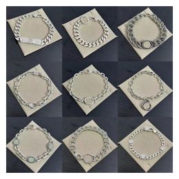 2024 Nieuwe Stijl Topkwaliteit 925 sterling zilveren Schedelarmband Mode Charme Sleutelarmband 18k vergulde armband voor vrouw mannen luxe sieraden cadeau