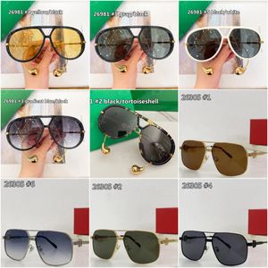 2024 Nouvelles lunettes de soleil Hommes Femmes Designer Sunglass Multicolor Classic Lunettes Conduite Sport Shading Tendance avec boîte de luxe été