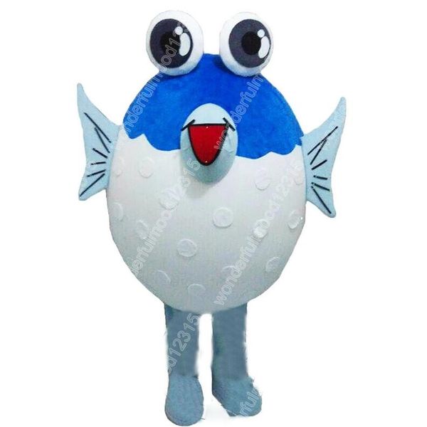 ¡Novedad de 2024! Disfraces de mascota pez globo súper bonitos, disfraz de carnaval, vestido elegante, traje de publicidad al aire libre