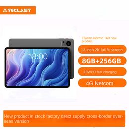 2024 Nieuwe Teclast / Taiwan Elektrische T60 Tablet 12-Inch Volledig Fit Acht-Core 4G Alle Netcom 8G 128G Android 13