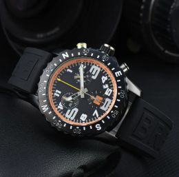 2024 Nuevo reloj de diseño de lujo de alta calidad Montre Endurance Pro Avenger Hombres Relojes 44 mm Correa de goma Cronógrafo Reloj de pulsera Regalo de moda 254