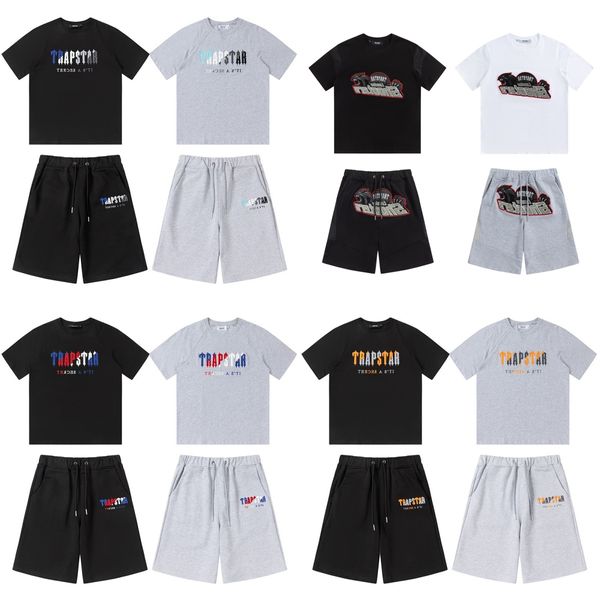 2024 NUEVA TRAPSTAR Men T Shirt Designer Trapstar Shorts Outdoor Trapstar Trapstar Track Skand Diseñador de camisa Camiseta de calidad Camiseta de moda Man