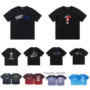 2024 NOUVEAU Trapstar T-shirt Hugh Quality Trapstars 22 Styles Outdoor Casual Hommes T-shirts Marque Designer Chemise AAA Qualité Chemises Tee Fashion Street Shirt Man Tops 861