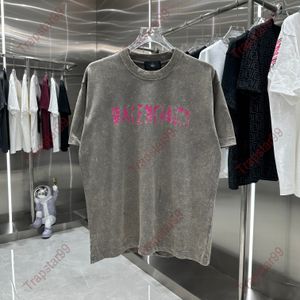 2024 NIEUWE T-shirt Heren Damesontwerper T-shirt Bal Summer Fashion Tops Luxurys Brand Unisex-stijl T-shirt maat S-XXL
