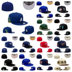 2024 Nieuwe Unisex Ingerichte hoeden Verstelbare L A baskball Caps Hip Hop Peak designer hoed voor Hip Hop Gesloten Mesh zon Mutsen cap Ingerichte Caps maat 7-8