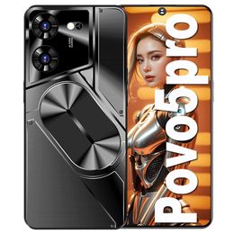 Smartphone déverrouillé, 16 go + 1 to, double SIM, caméra HD, 72mp + 108mp, 10 cœurs, identification faciale, OTG, nouveau, 2024